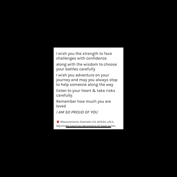 Inspirational bracelet - Picture 5 of 5